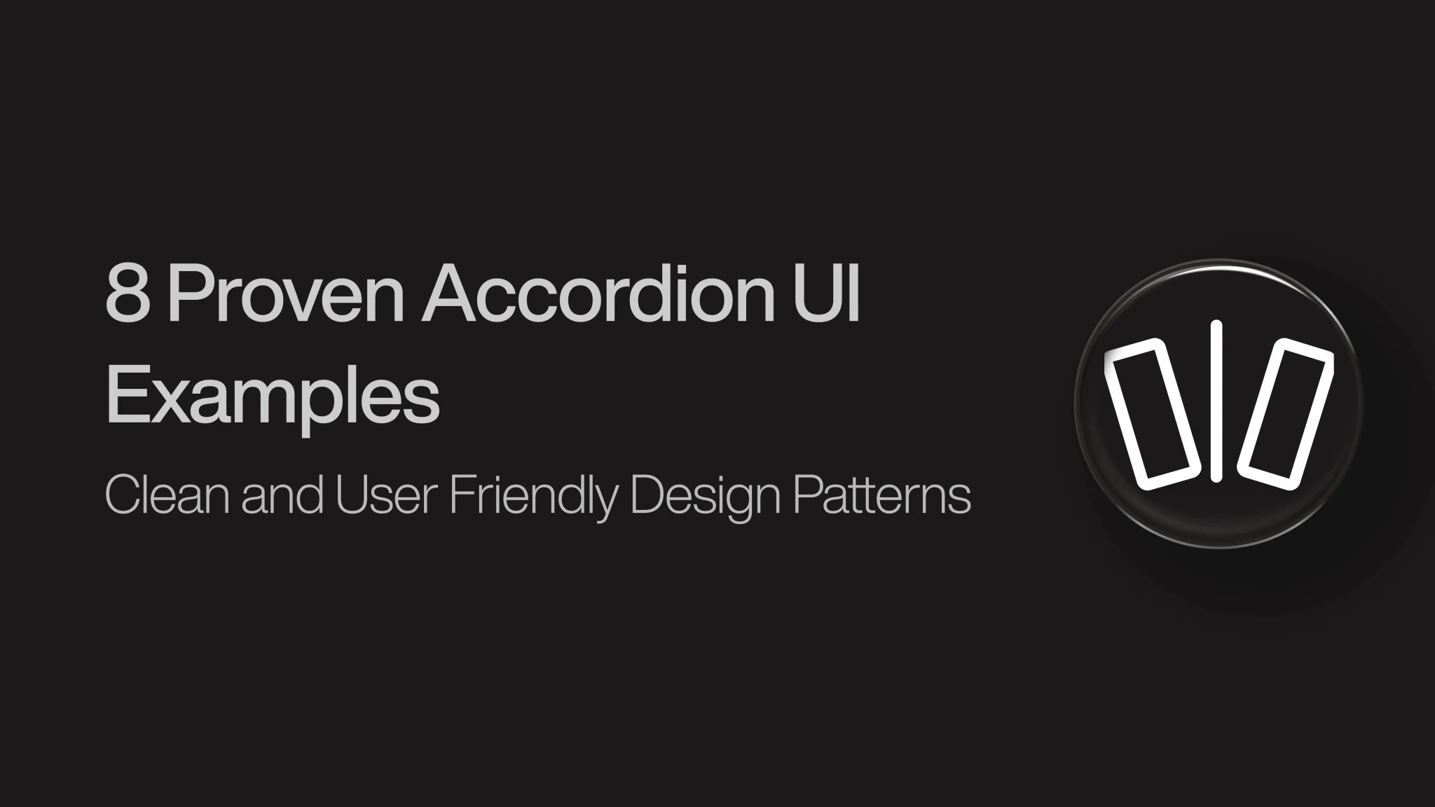 Accordion UI Examples