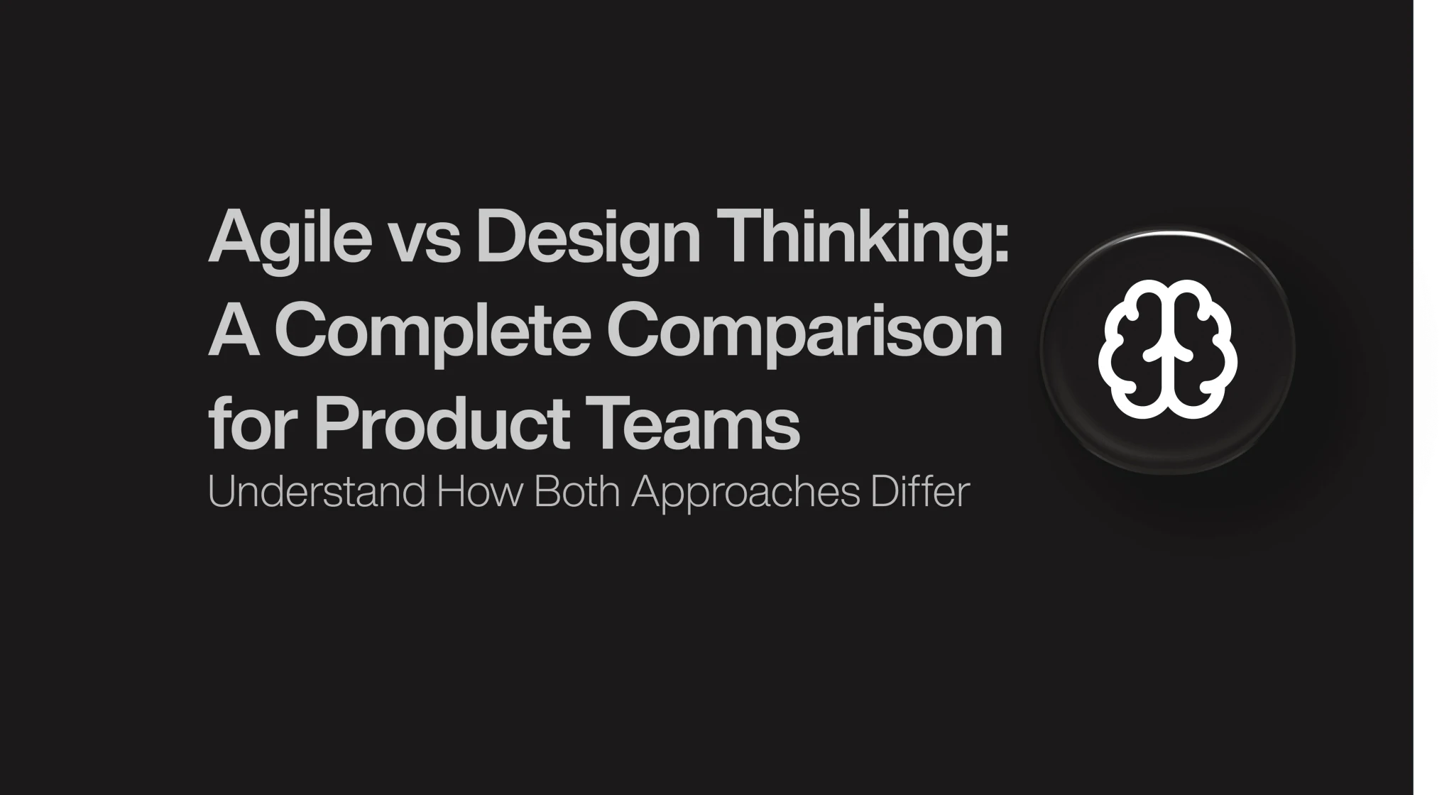 Agile vs Design Thinking