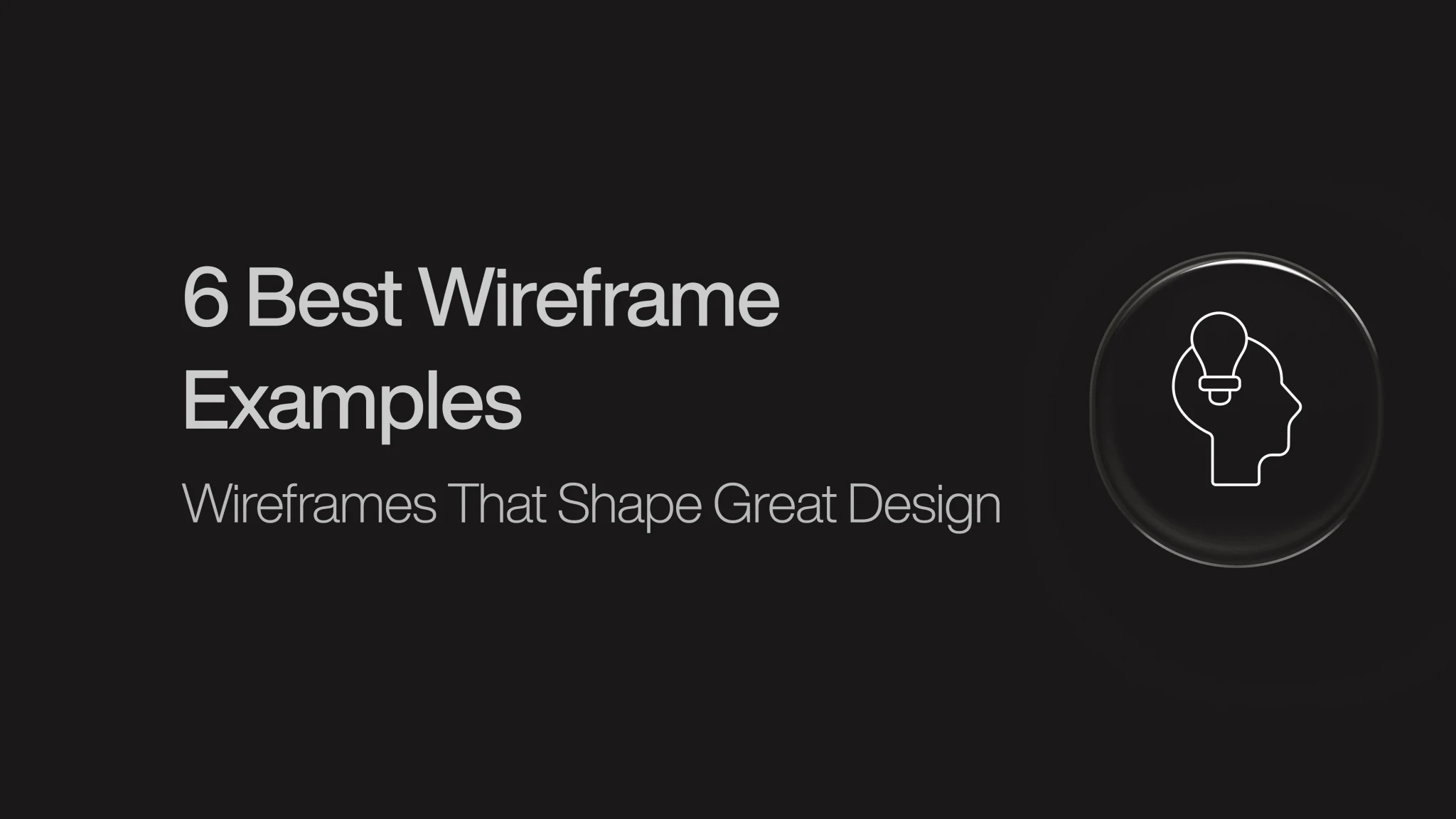 Best Wireframe Examples