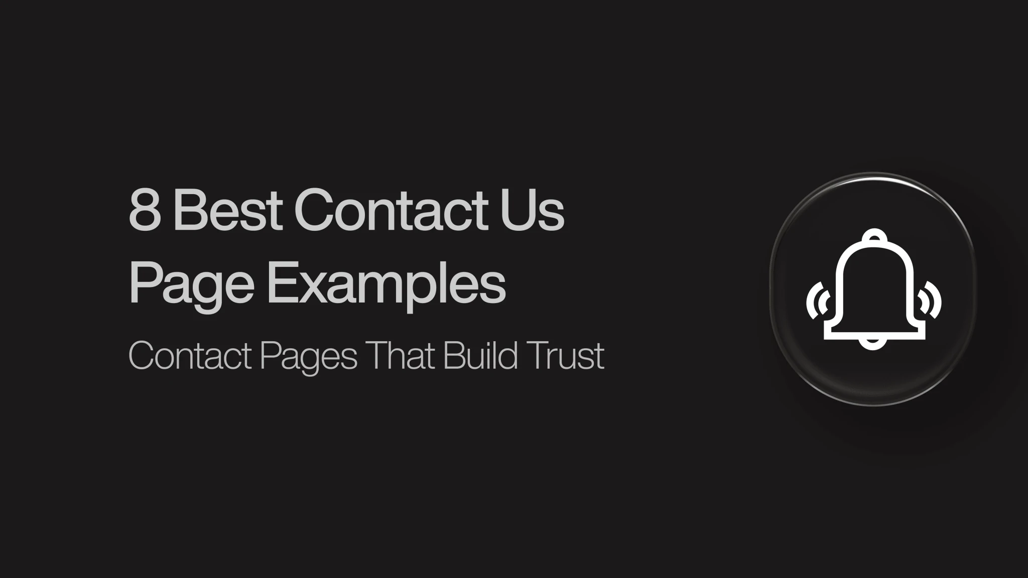 Best Contact Us Page Examples
