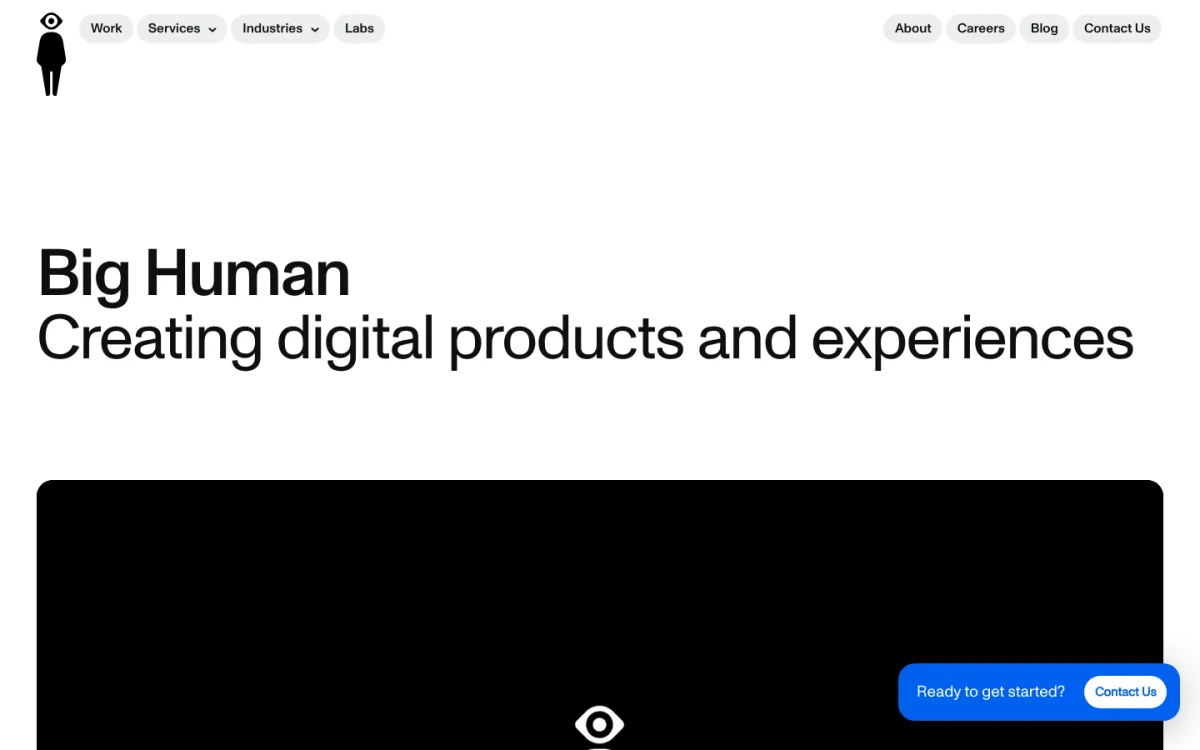Big Human homepage