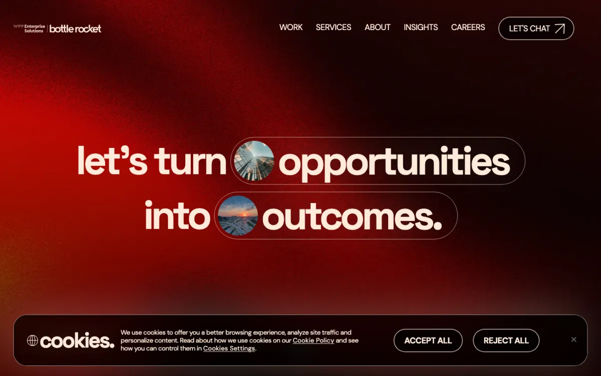 Bottle Rocket homepage