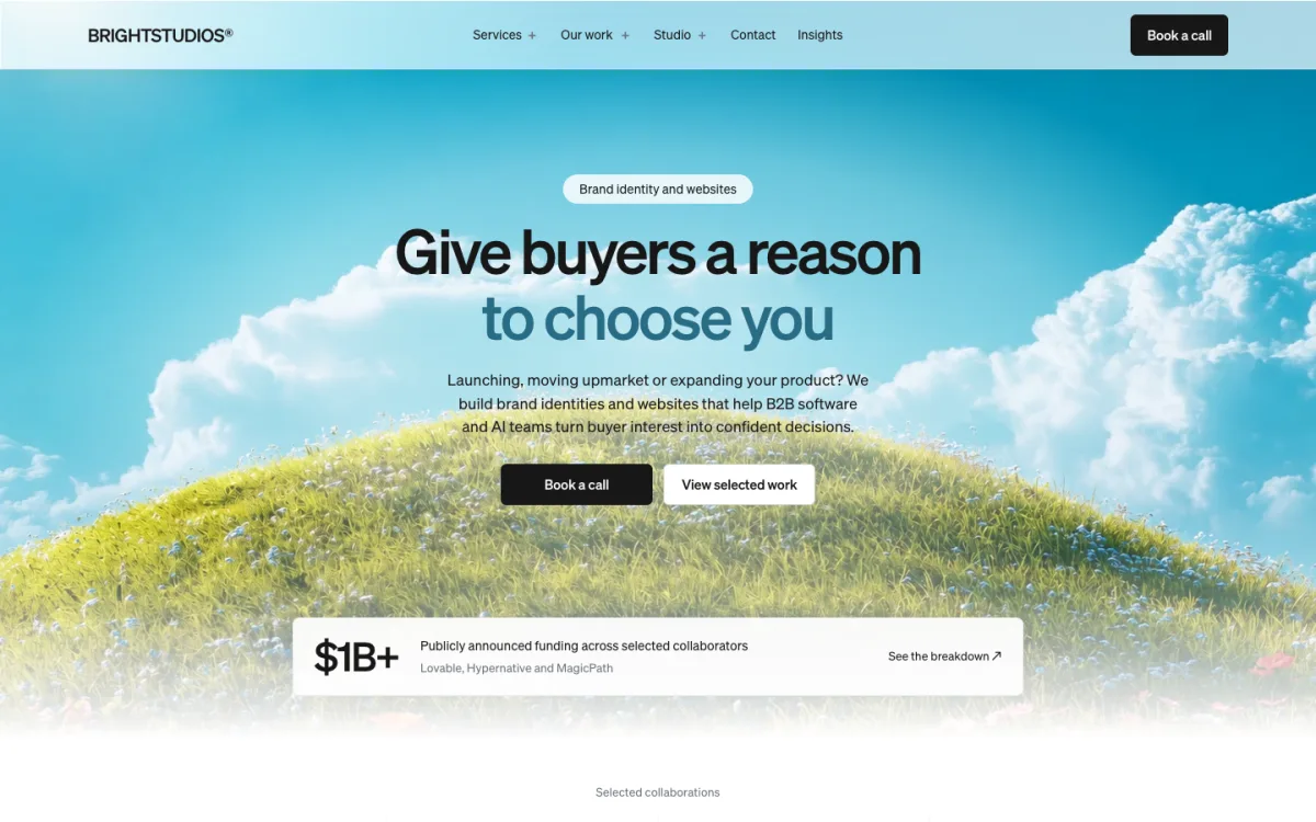 BrightStudios homepage
