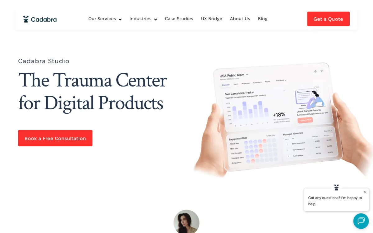 Cadabra Studio homepage