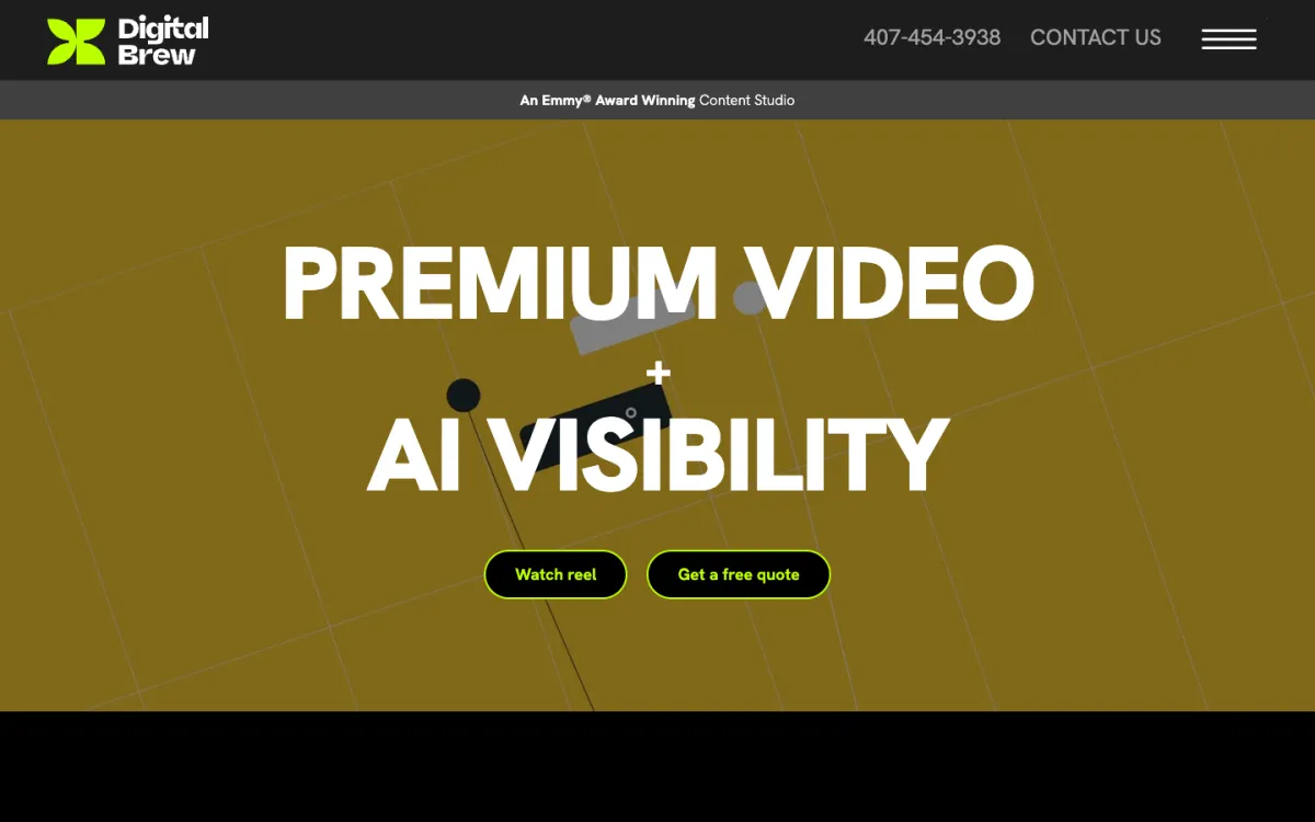 Digital Brew homepage