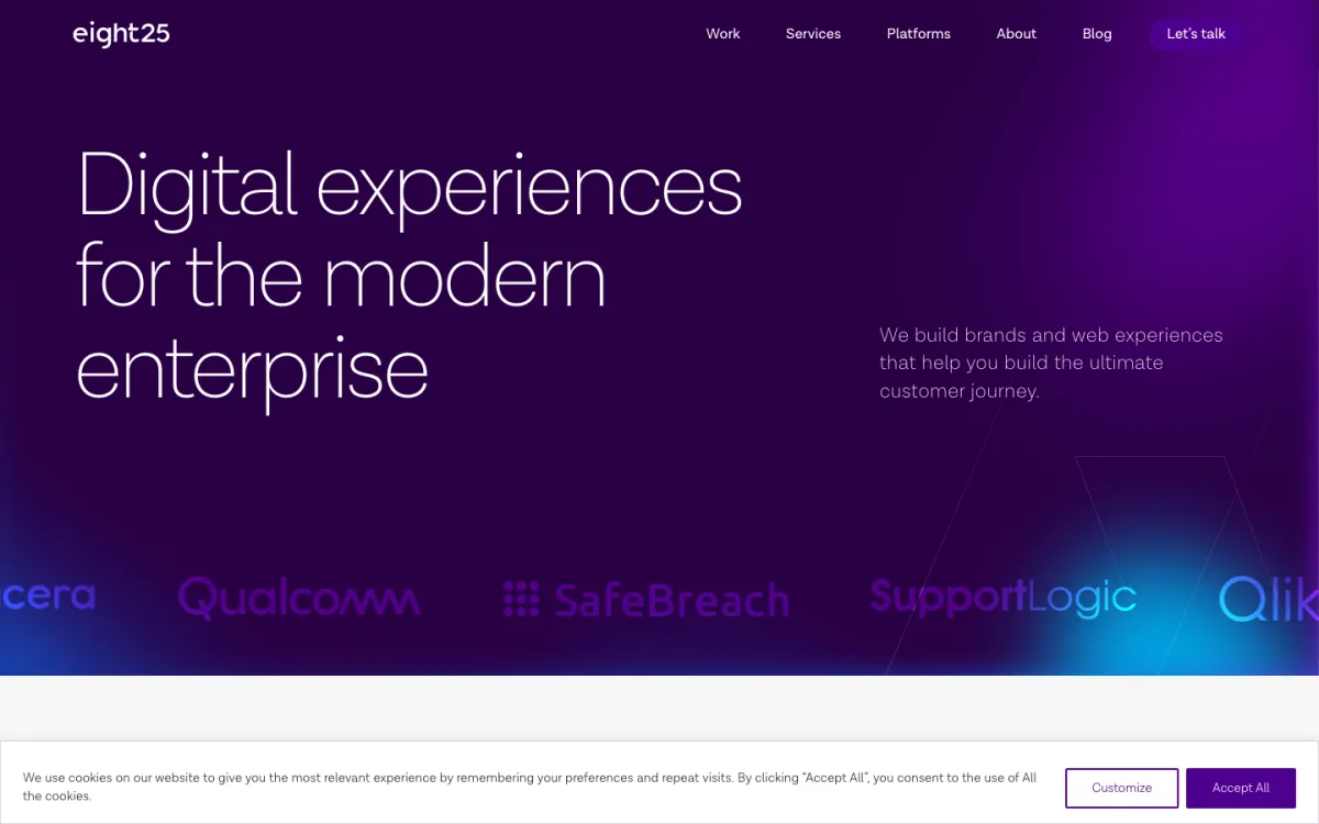 EIGHT25MEDIA homepage