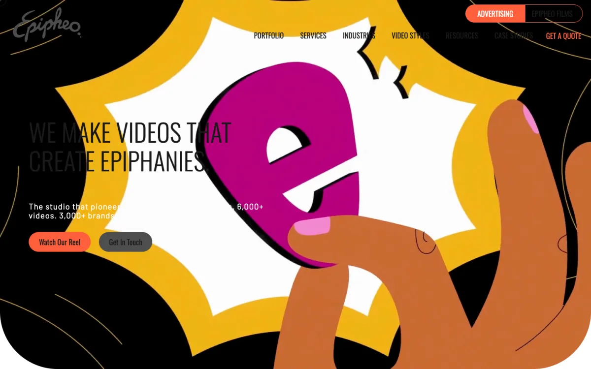 Epipheo homepage
