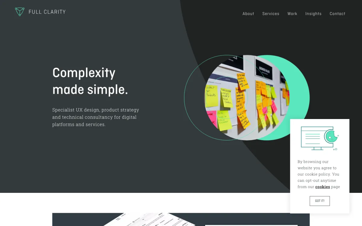 Full Clarity homepage