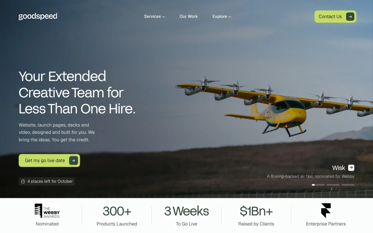 Goodspeed homepage