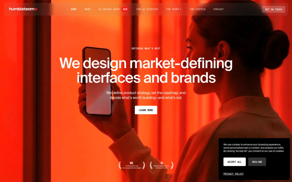 Humbleteam homepage