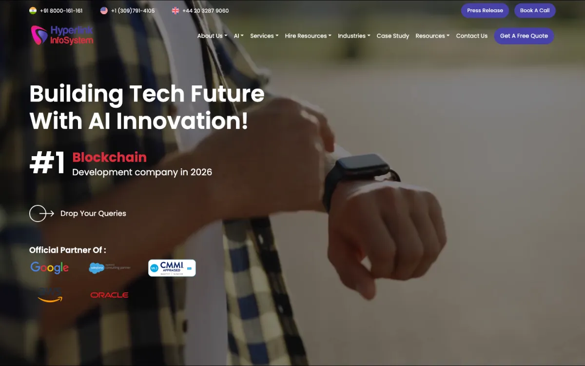 Hyperlink InfoSystem homepage