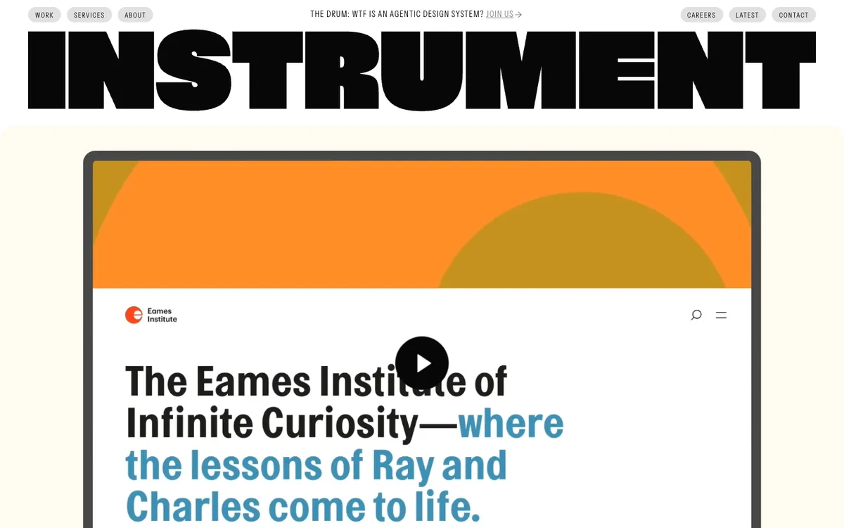 Instrument homepage