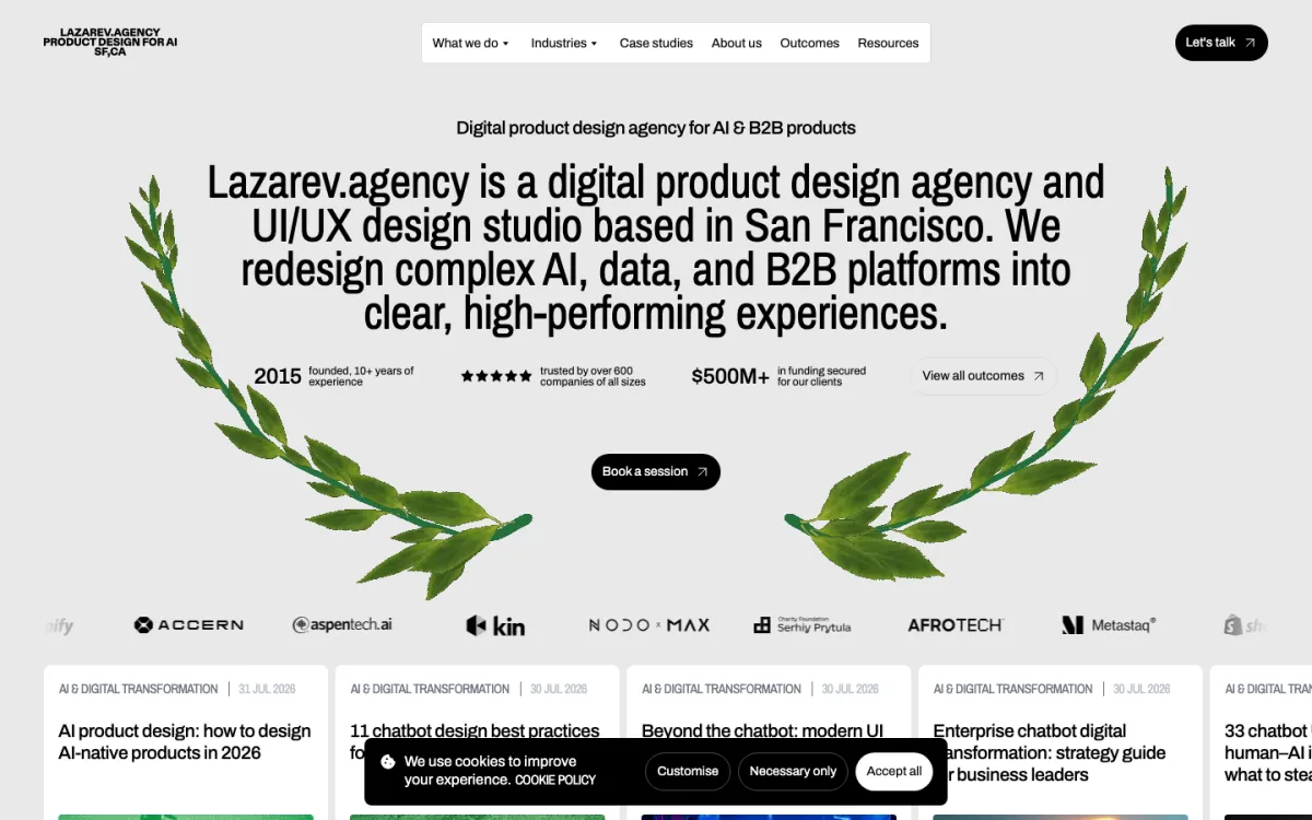 Lazarev. homepage