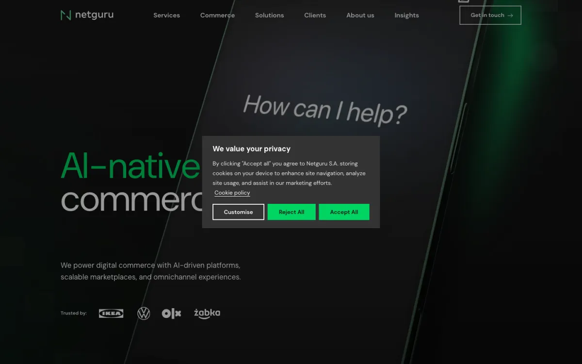 Netguru homepage