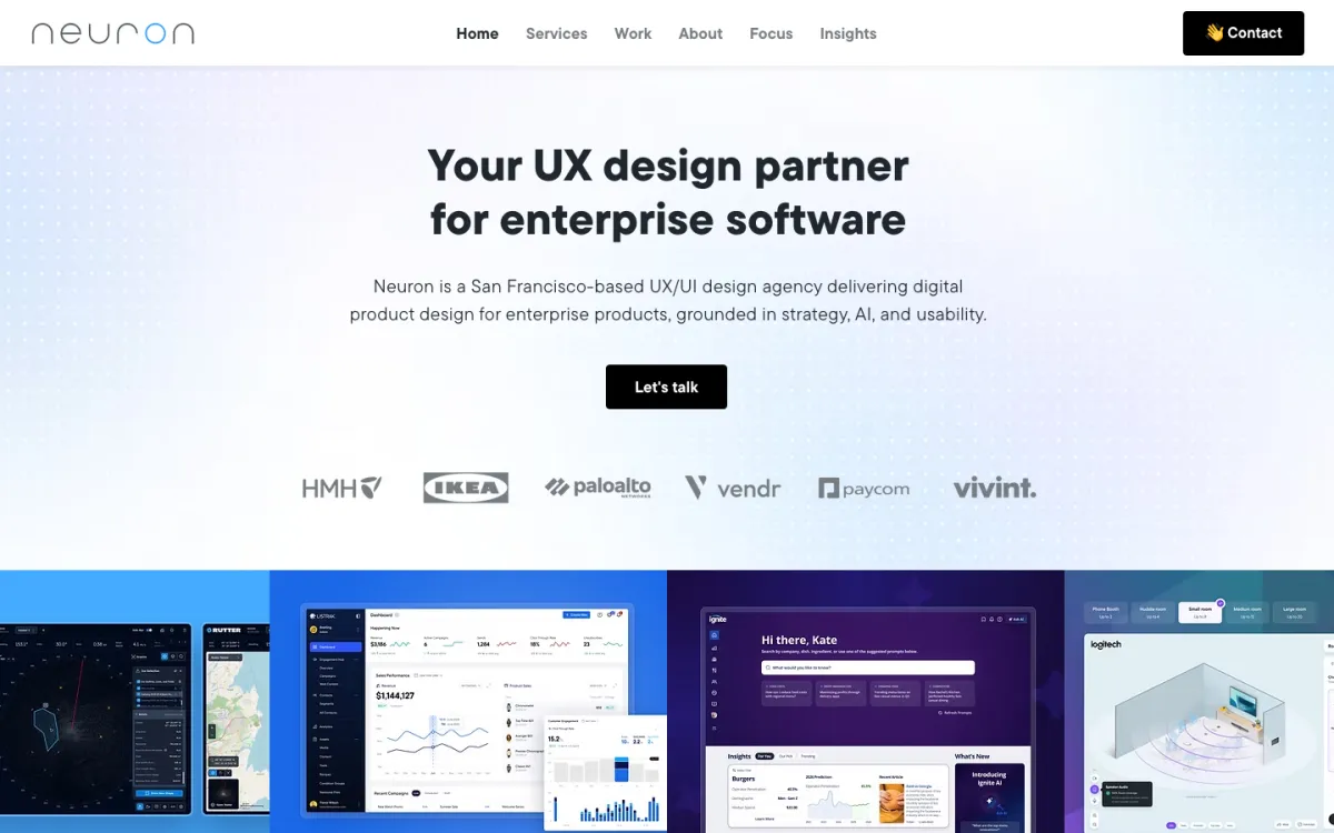 Neuron homepage