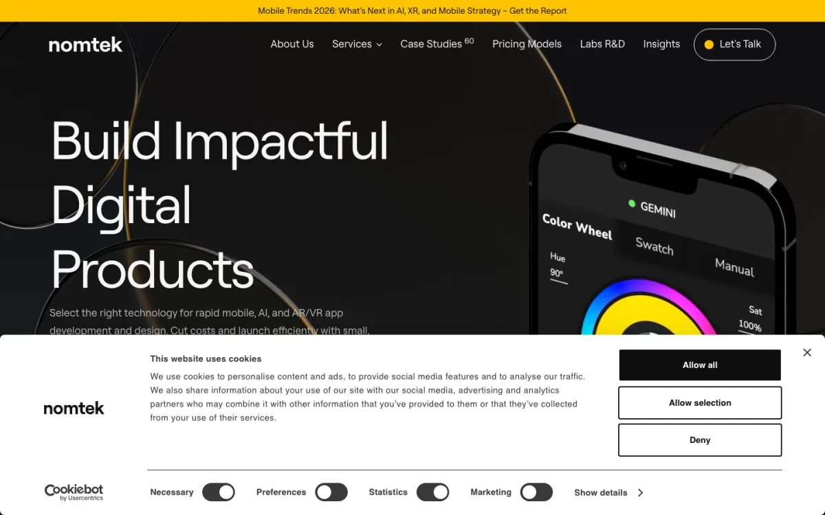 nomtek homepage
