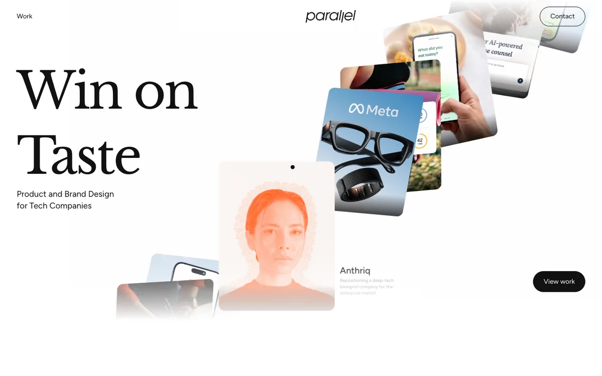 Parallel homepage