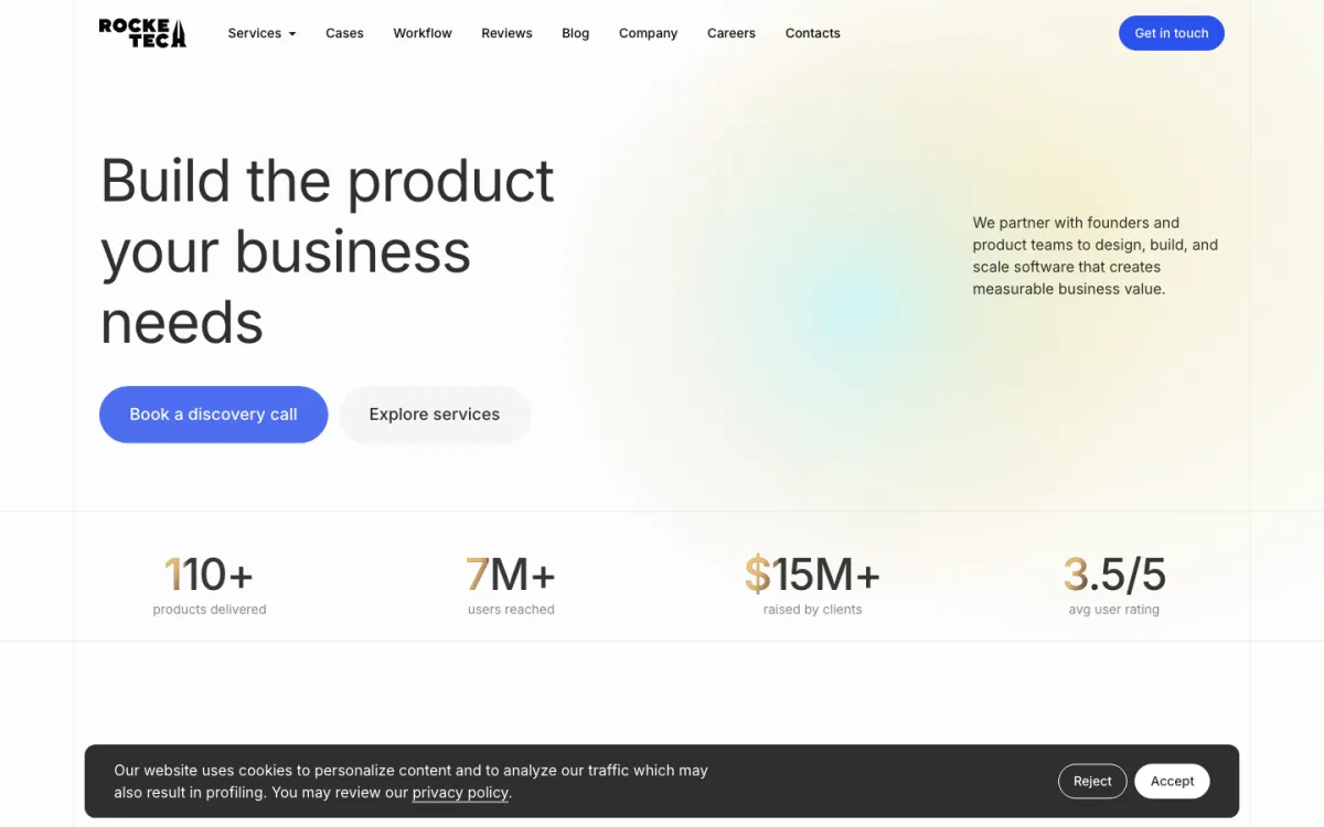 ROCKETECH homepage