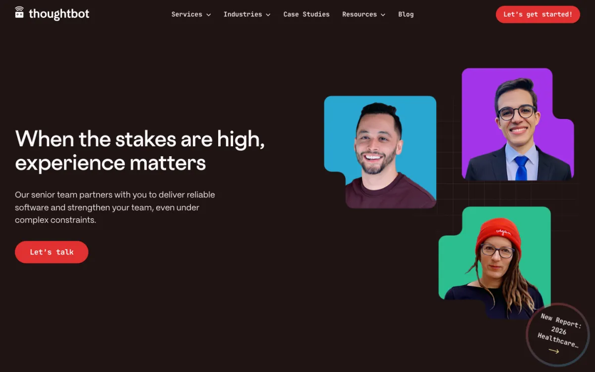 thoughtbot homepage