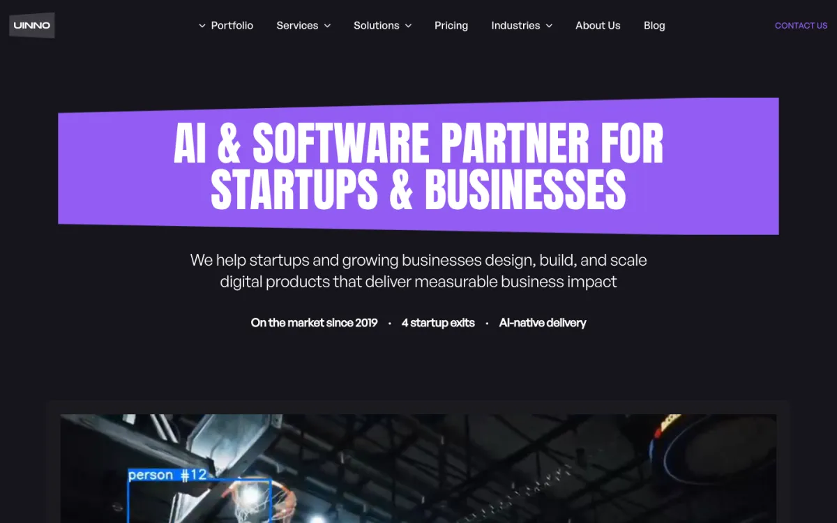 Uinno homepage