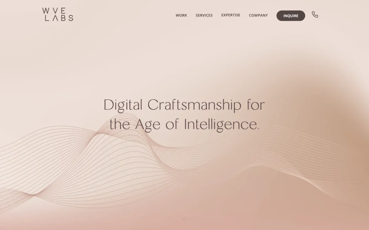 Wve Labs homepage