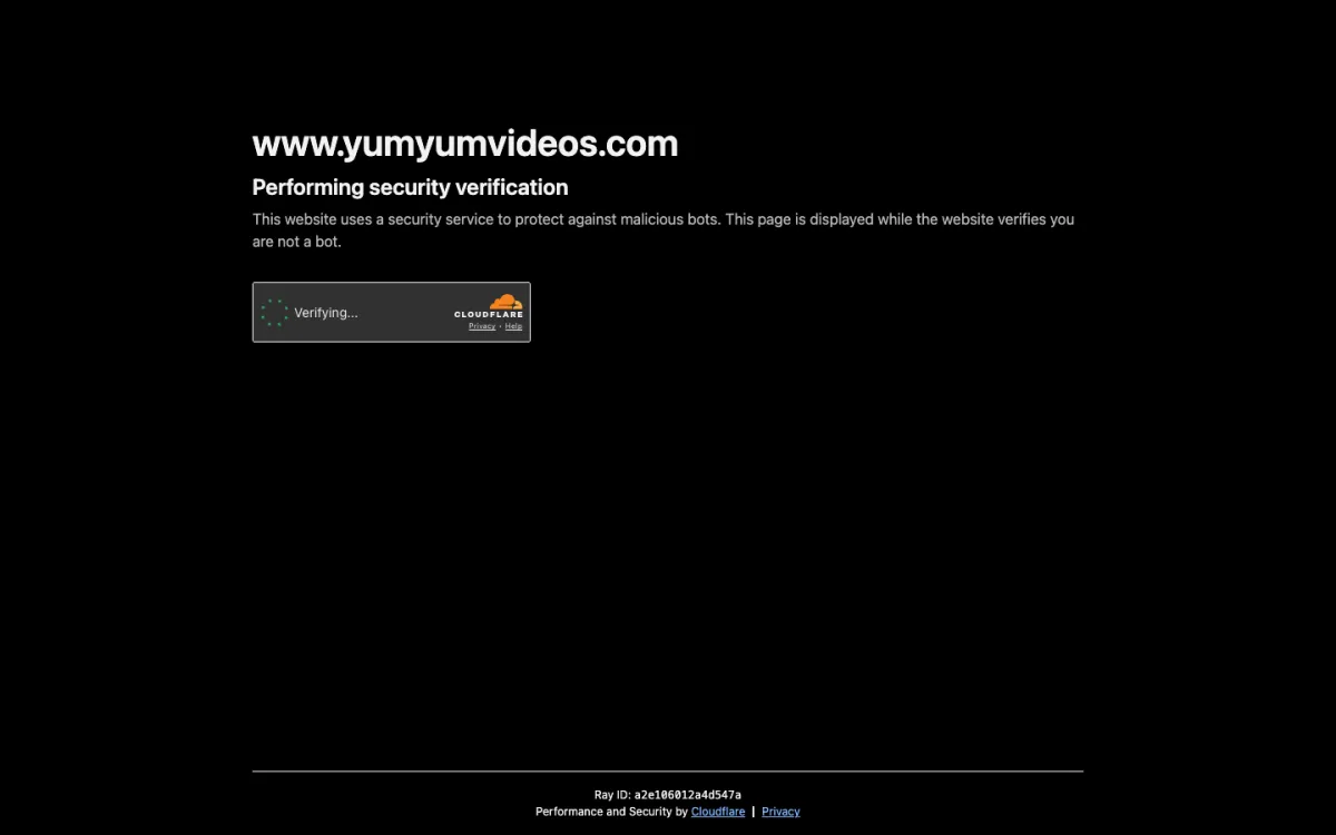 Yum Yum Videos homepage